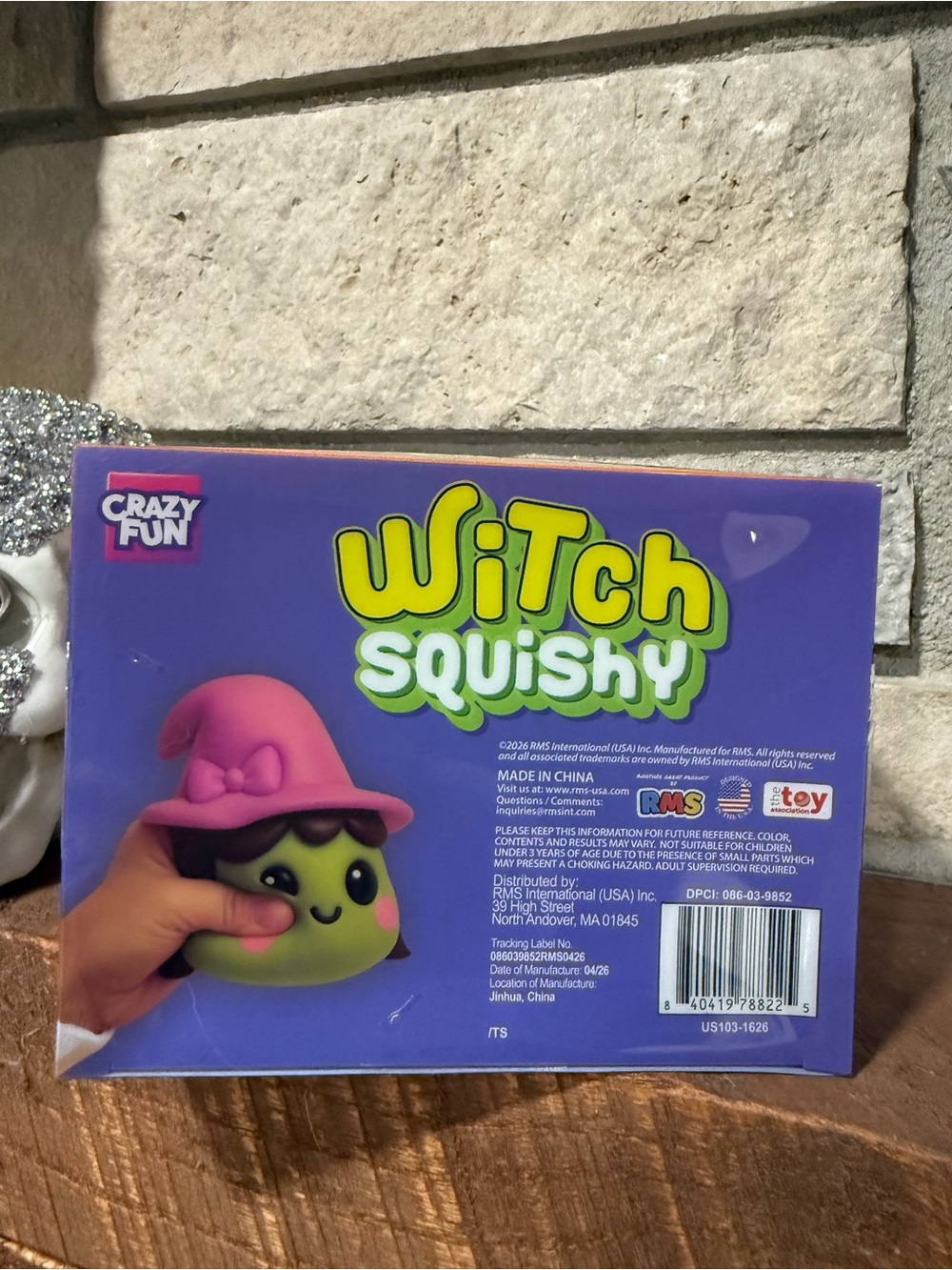 Witch Squishy Toy - Crazy Fun RMS - Picture 4 of 4